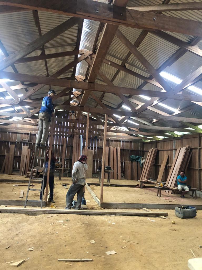 contrução da Escola parte 2