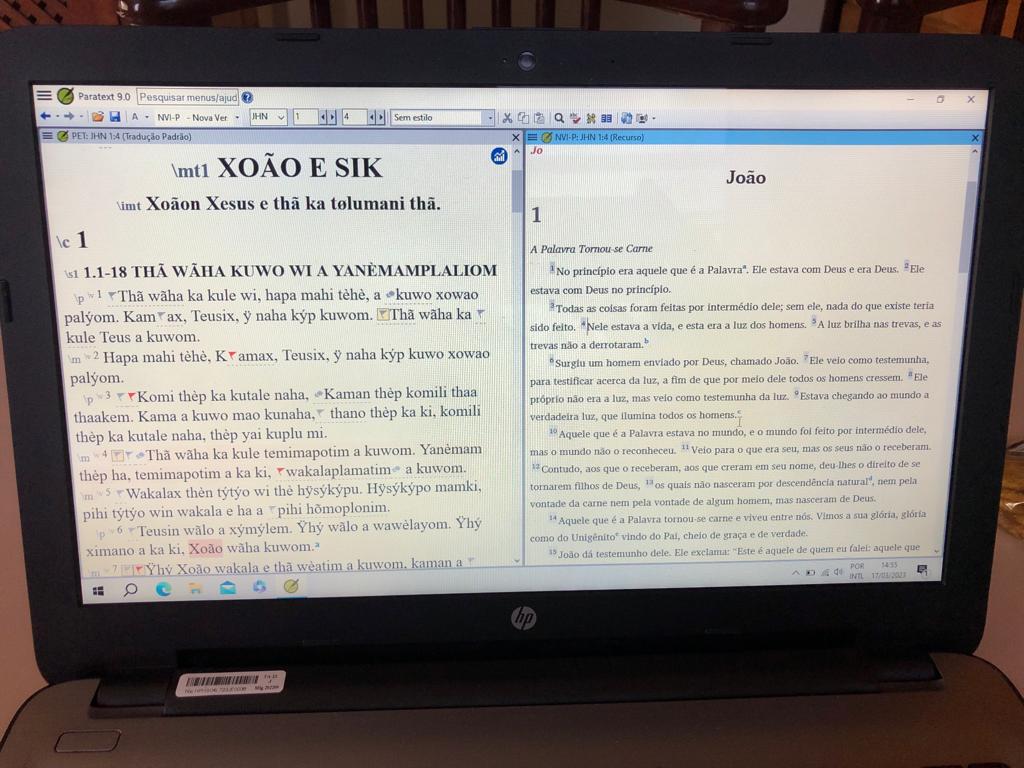 Tradução da Palavra